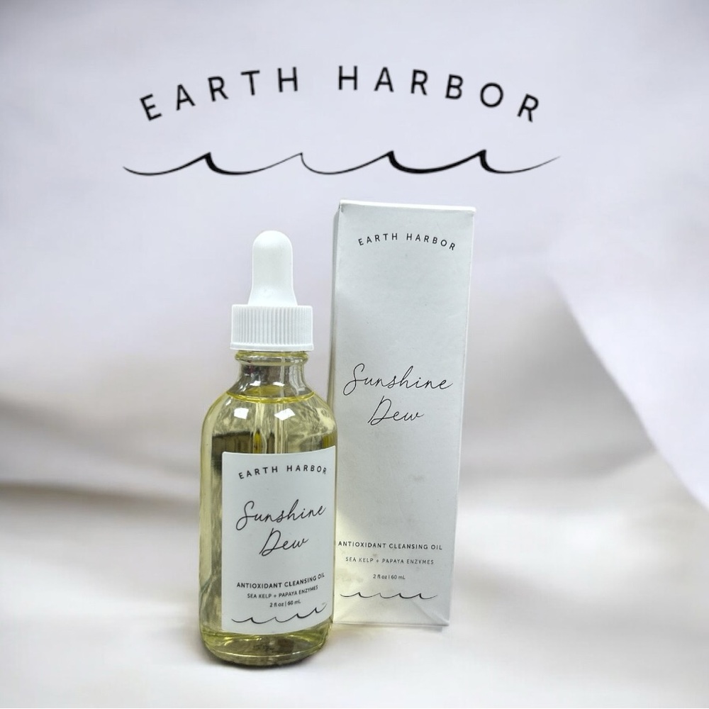 Earth Harbor Sunshine Dew Antioxidant Sea Kelp Papaya Enzymes Cleansing Oil
